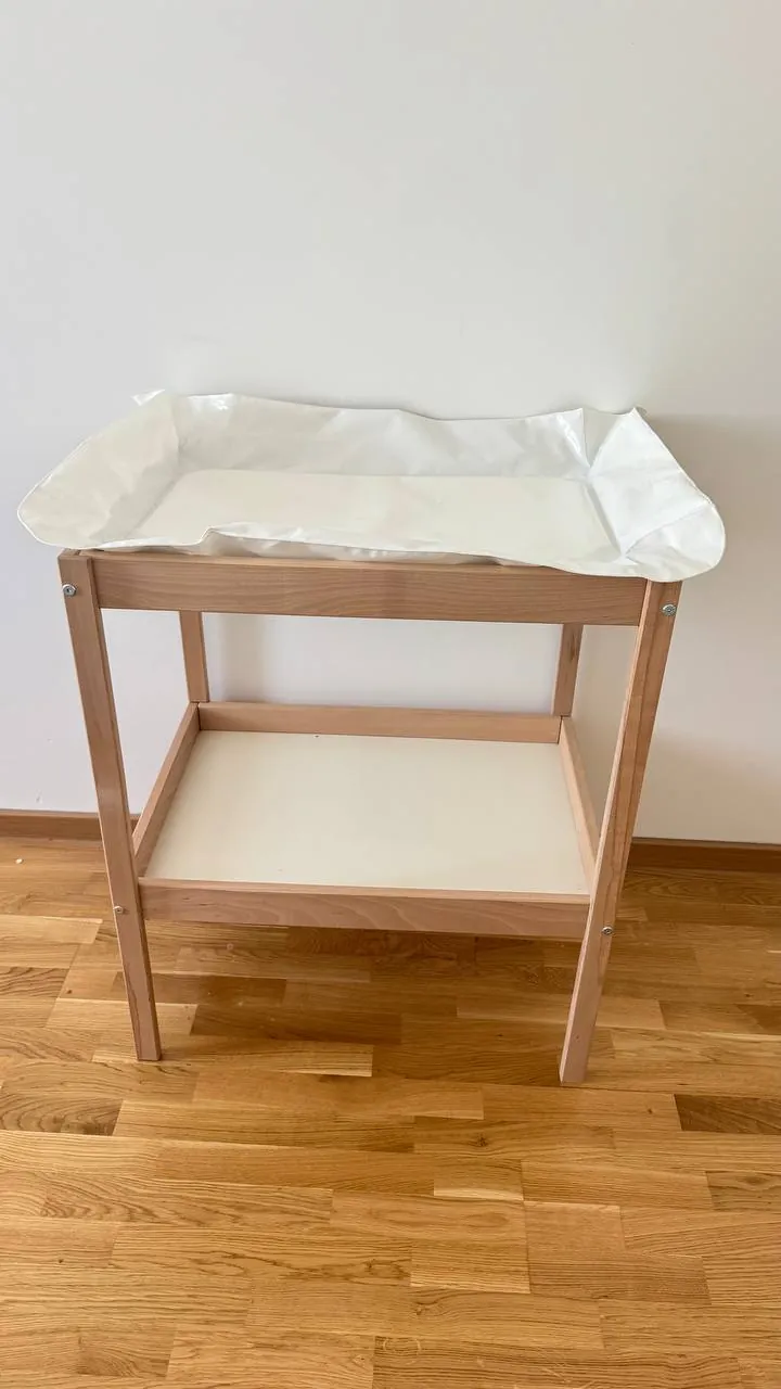 Пеленальный стол и мат IKEA почти новые Нови-Сад 1
