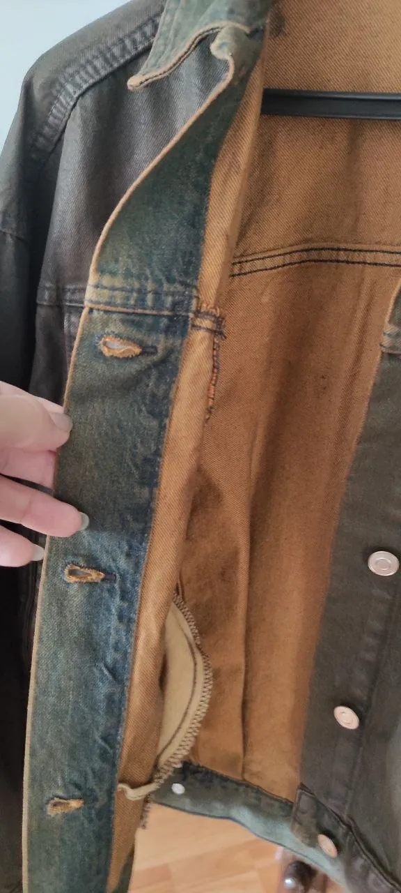 Джинсовая куртка H&M размер XS новая 4