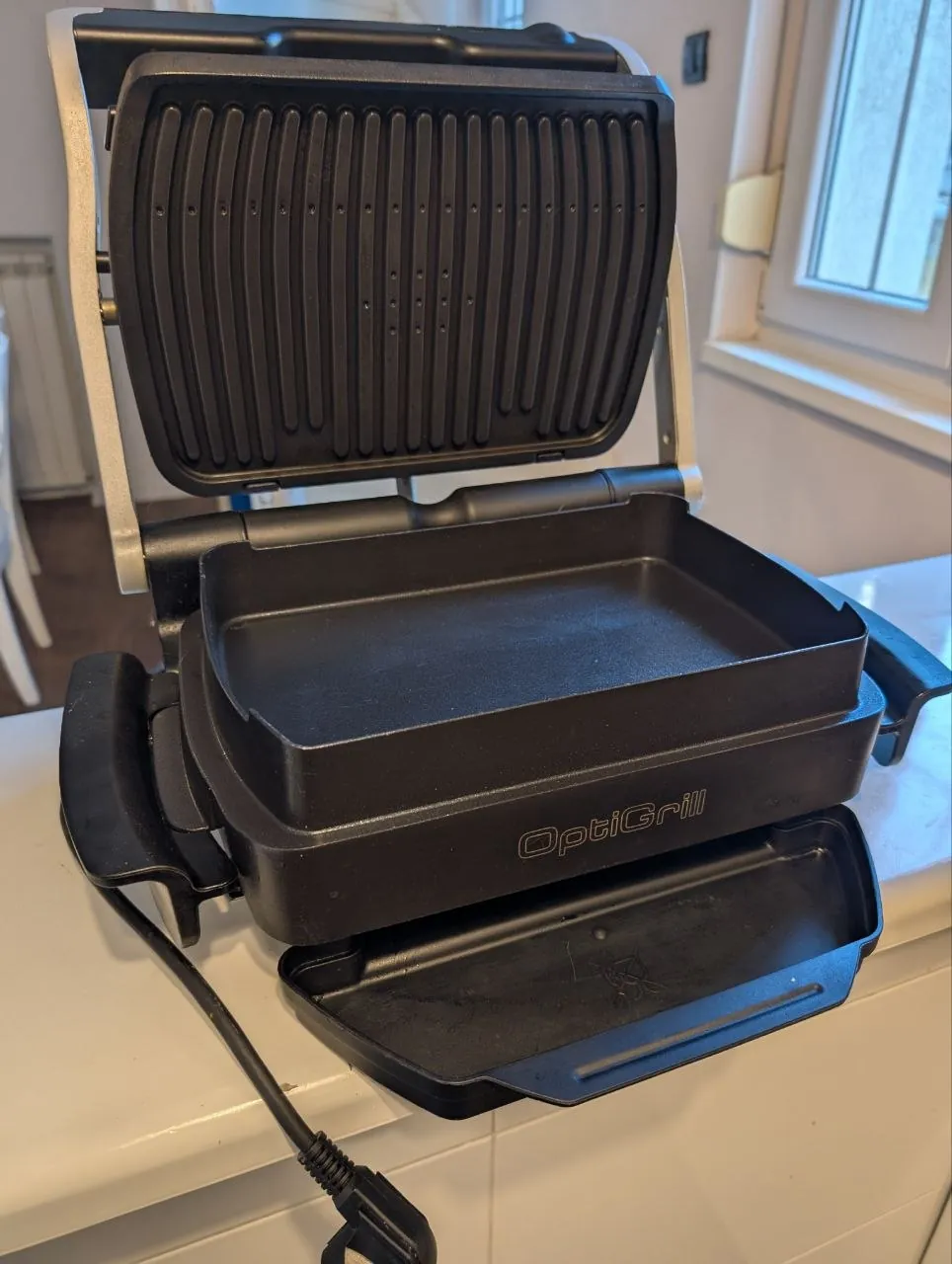Гриль Tefal OptiGrill с противнем 3
