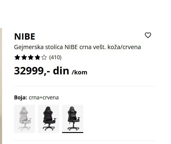 Игровые кресла Nibe 2