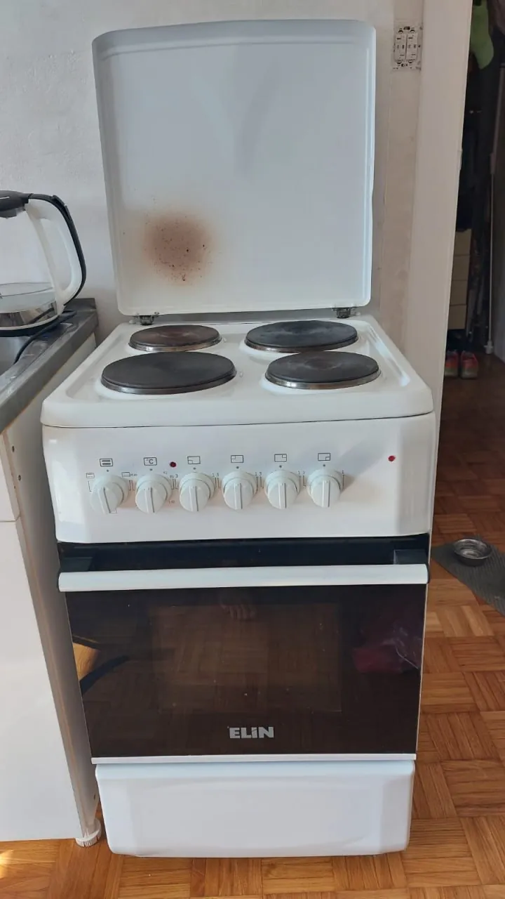 Электрическая плита Elin EF 504 F белая 2