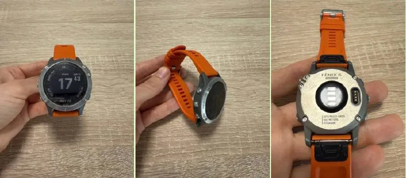Garmin Fenix 6 Sapphire Titanium смарт-часы 1