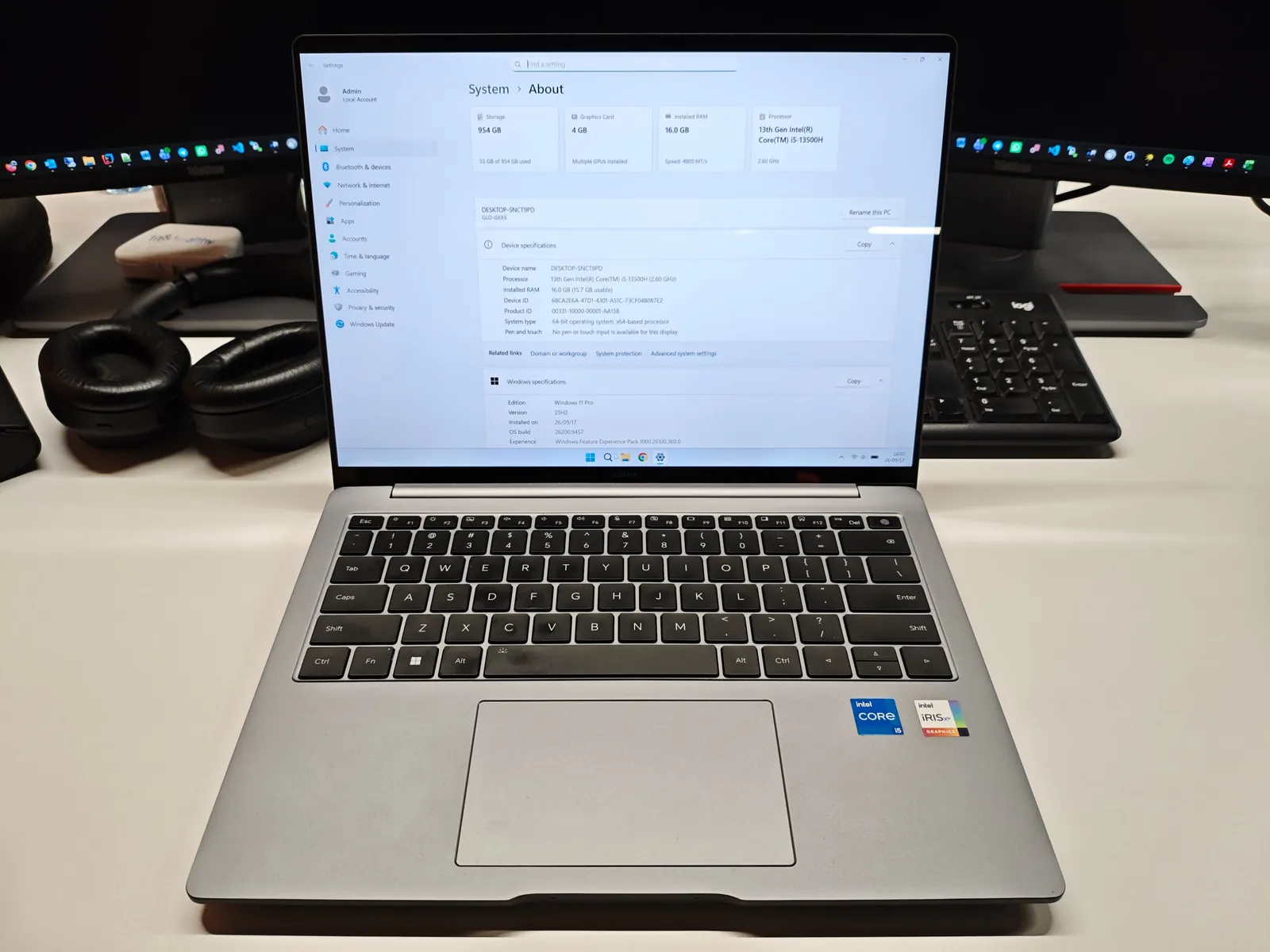 Ноутбук Honor MagicBook 14 2023 i5 RTX 3050 1