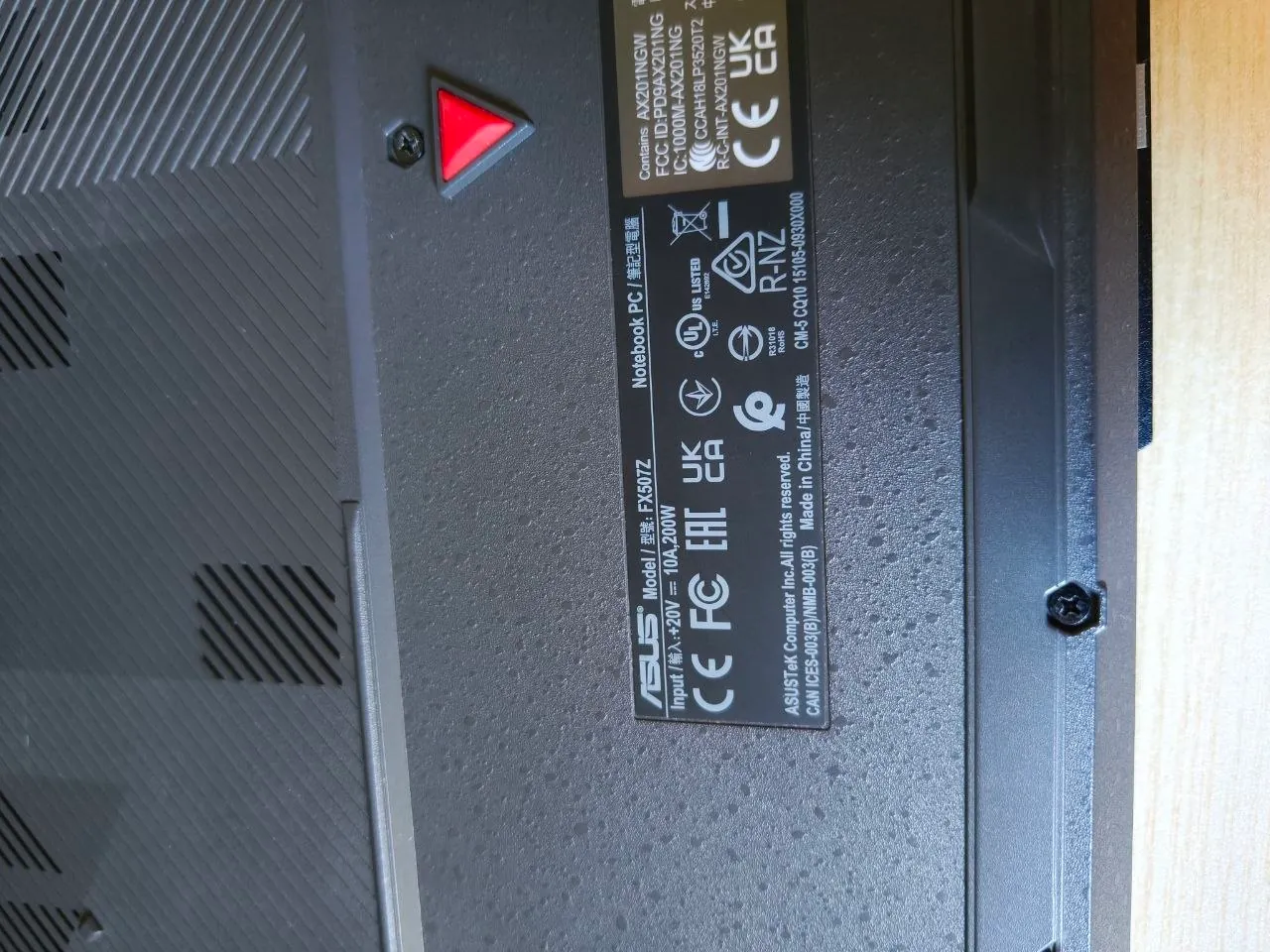 Ноутбук ASUS TUF Gaming F15 i5 RTX 3050 4