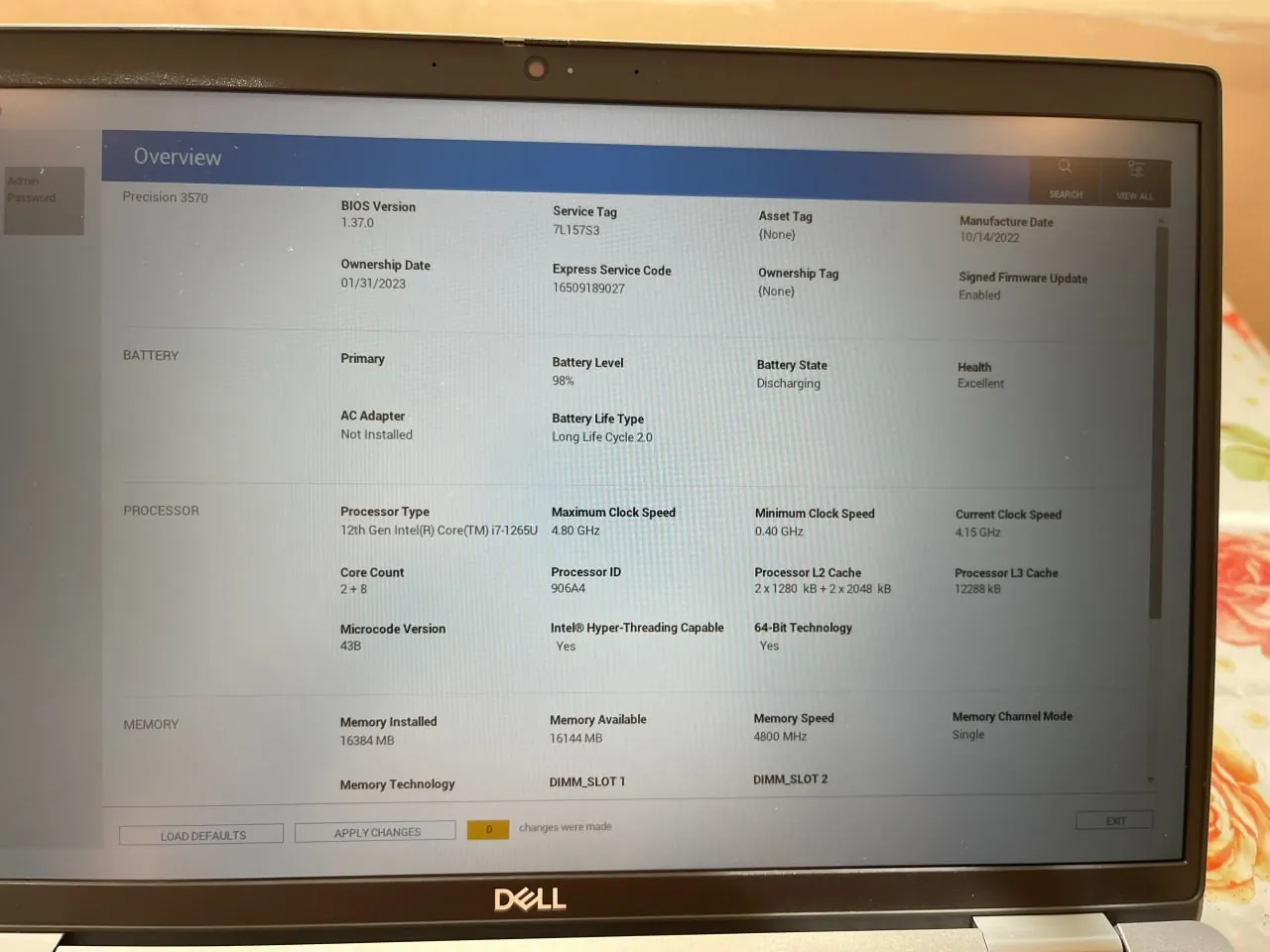 Ноутбуки Dell Precision 3580 и 3570 рабочие станции Земун 10