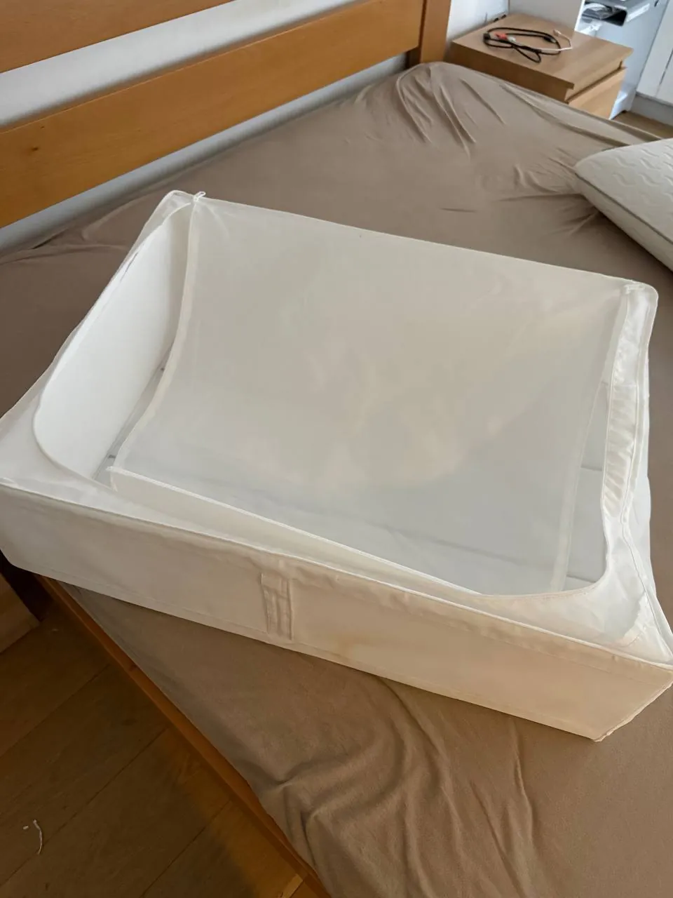 Короб IKEA с молнией для хранения 1