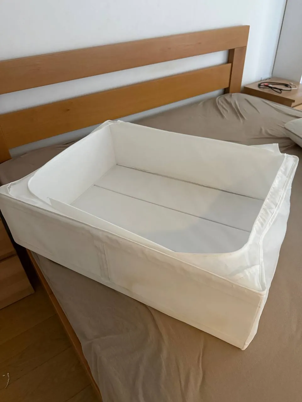 Короб IKEA с молнией для хранения 2