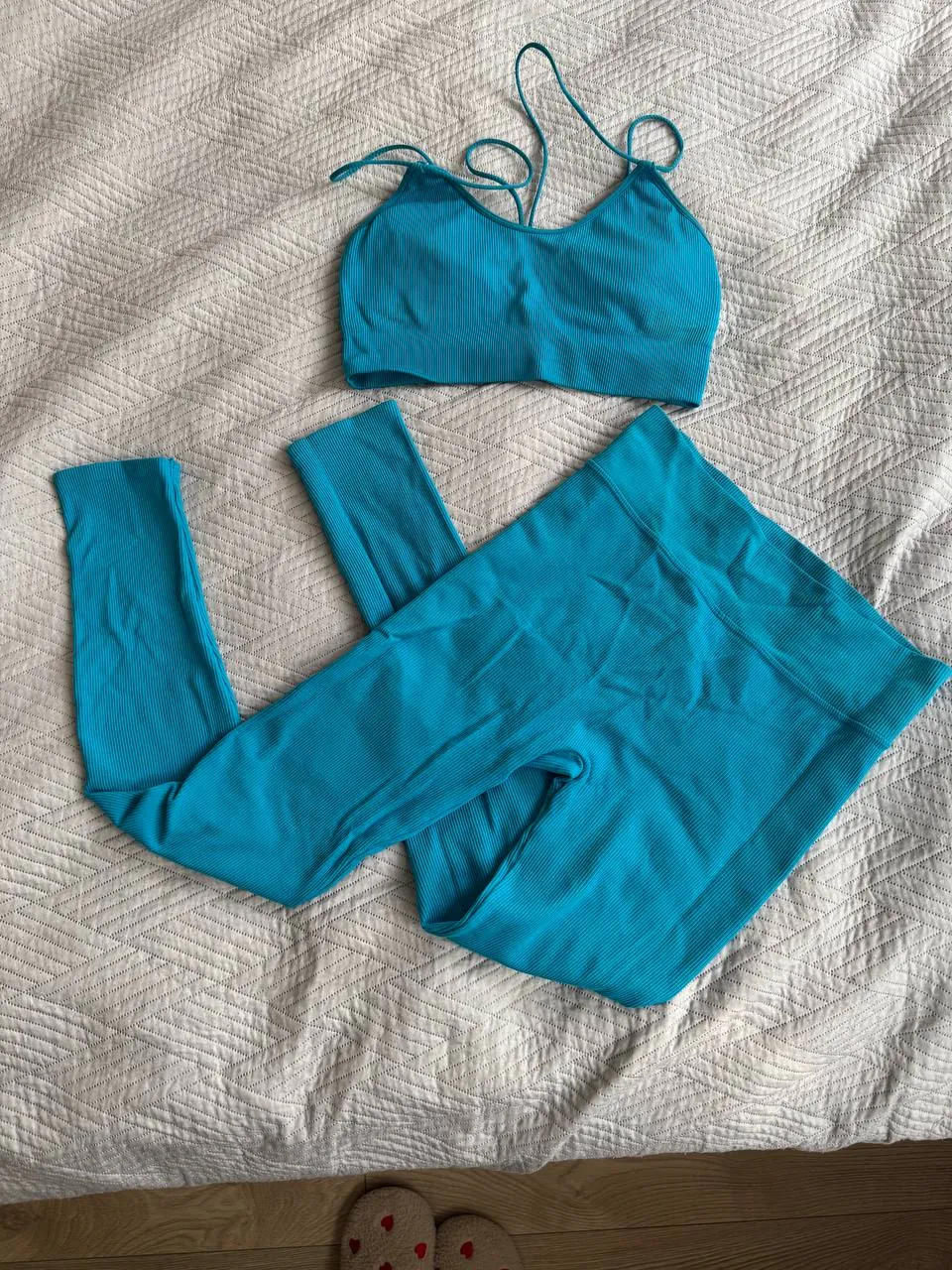 Женские костюмы для фитнеса и йоги размер S-M 2
