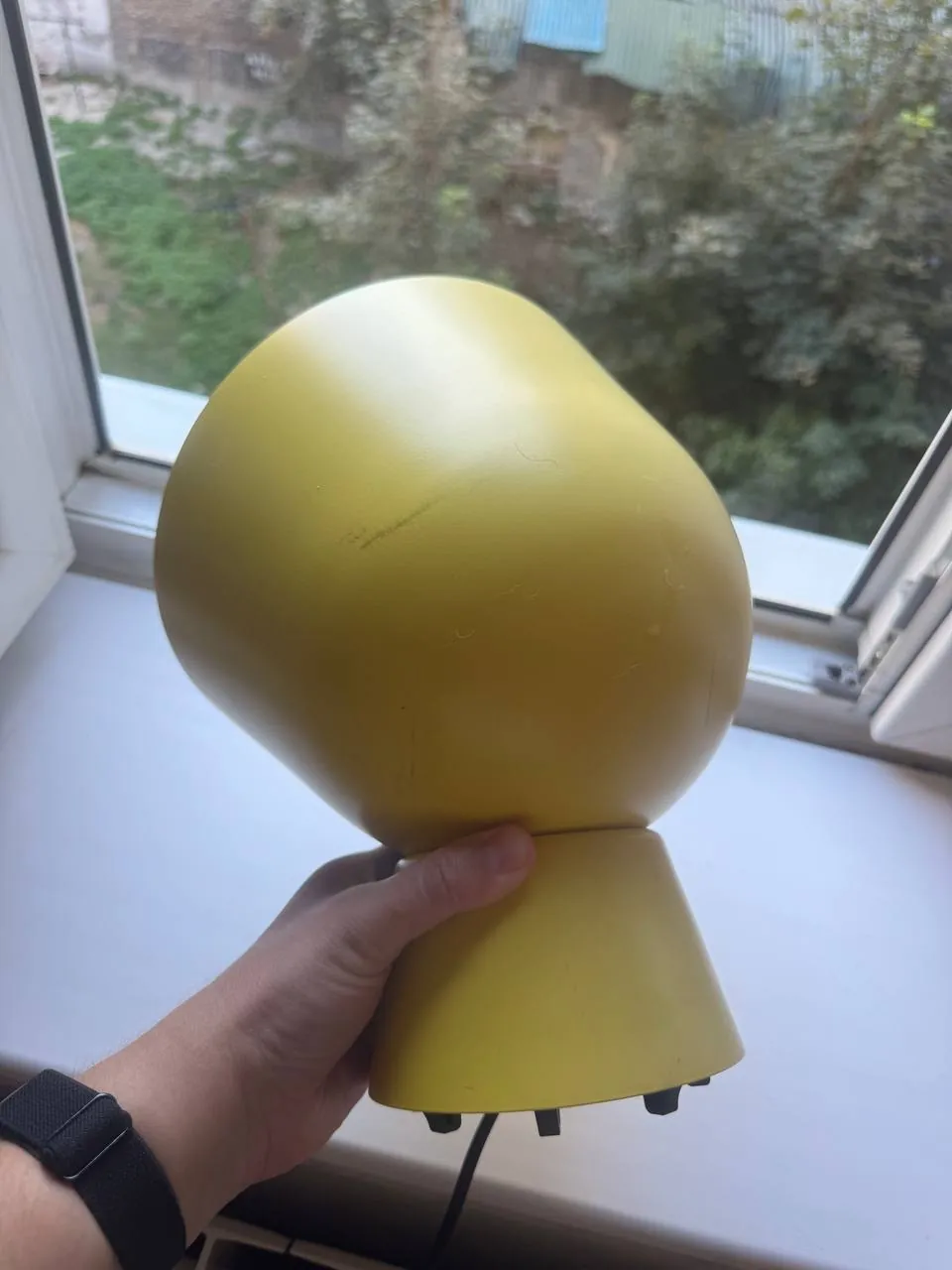 Дизайнерская лампа IKEA PS 2017 жёлтая 3