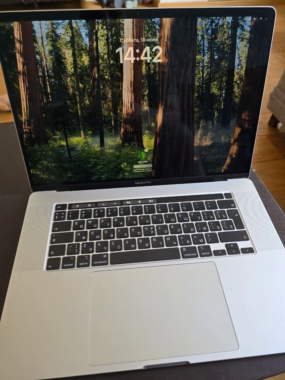 MacBook Pro 16 дюймов 2019 i7 16 ГБ Нови-Сад 1