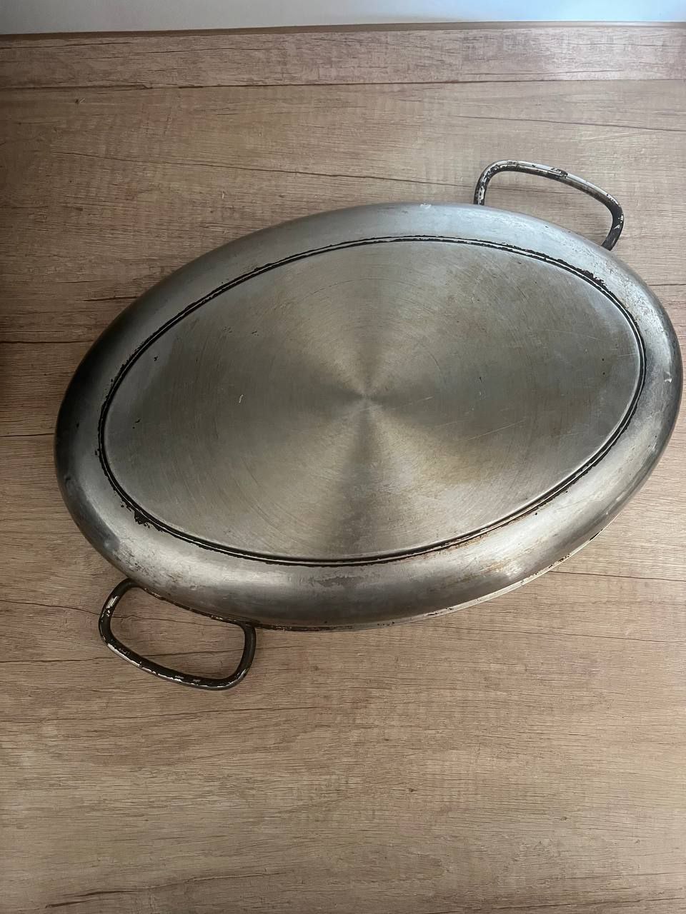 Жаровня нержавеющая сталь 39x26x6 2