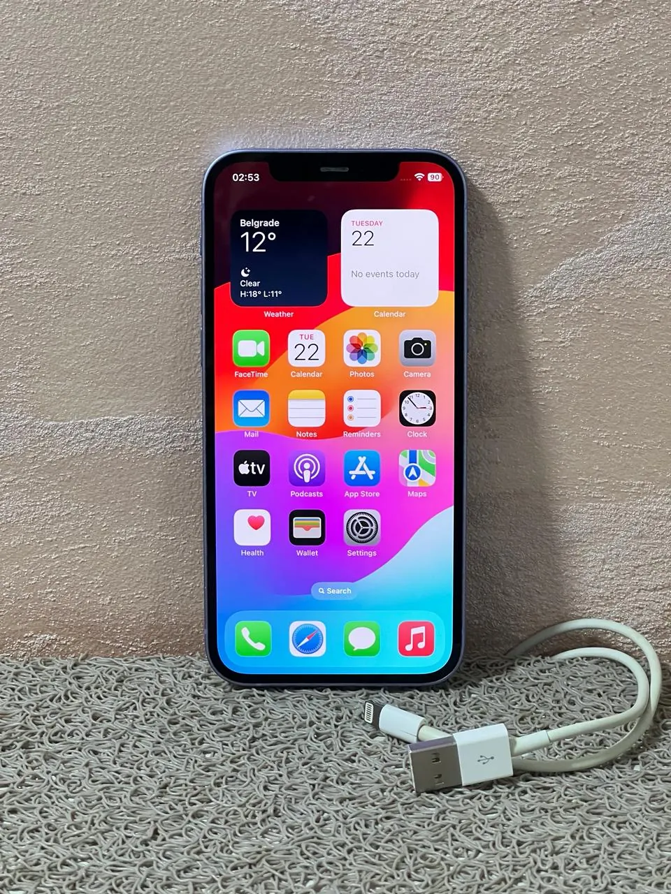 IPhone 12 64 ГБ Purple аккумулятор 79% Белград 1