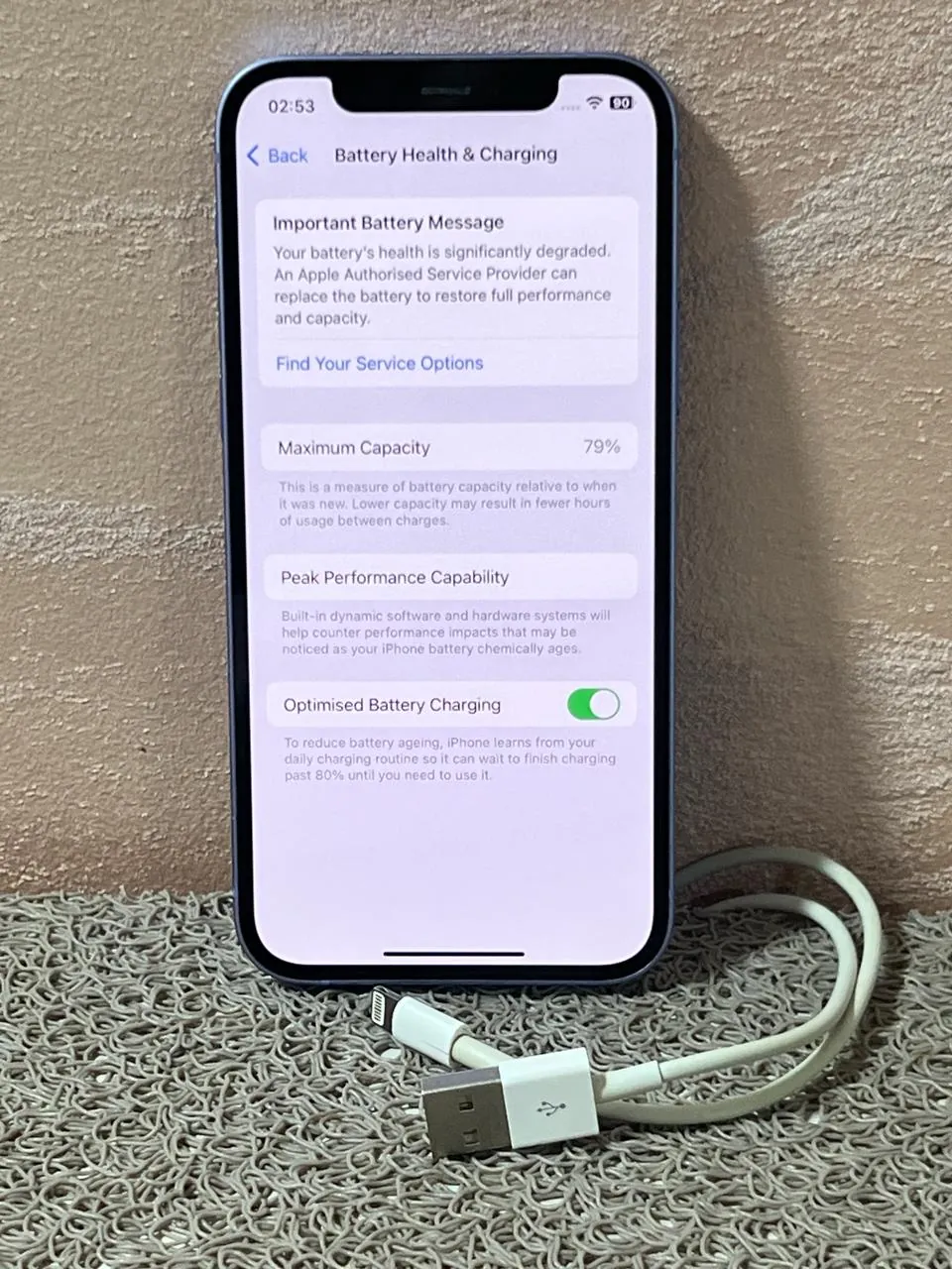IPhone 12 64 ГБ Purple аккумулятор 79% Белград 3