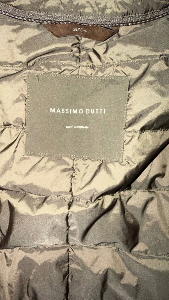 Куртка Massimo Dutti водоотталкивающая размер L 3