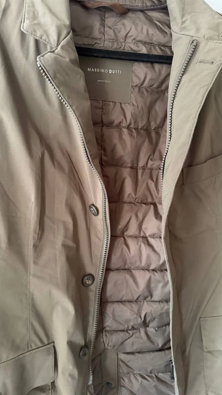 Куртка Massimo Dutti водоотталкивающая размер L 2