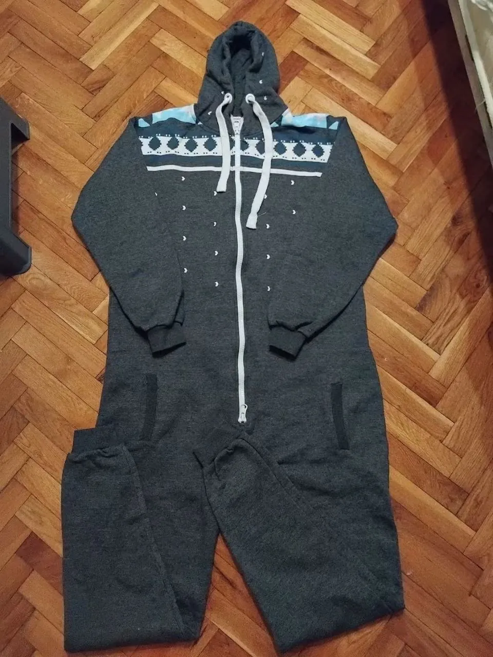 Тёплый домашний комбинезон унисекс XL новый 2