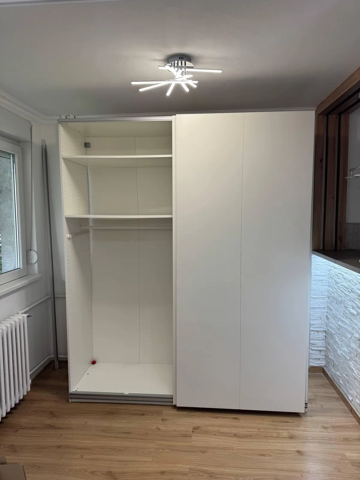 Шкаф IKEA PAX двухмодульный с раздвижными дверями 2