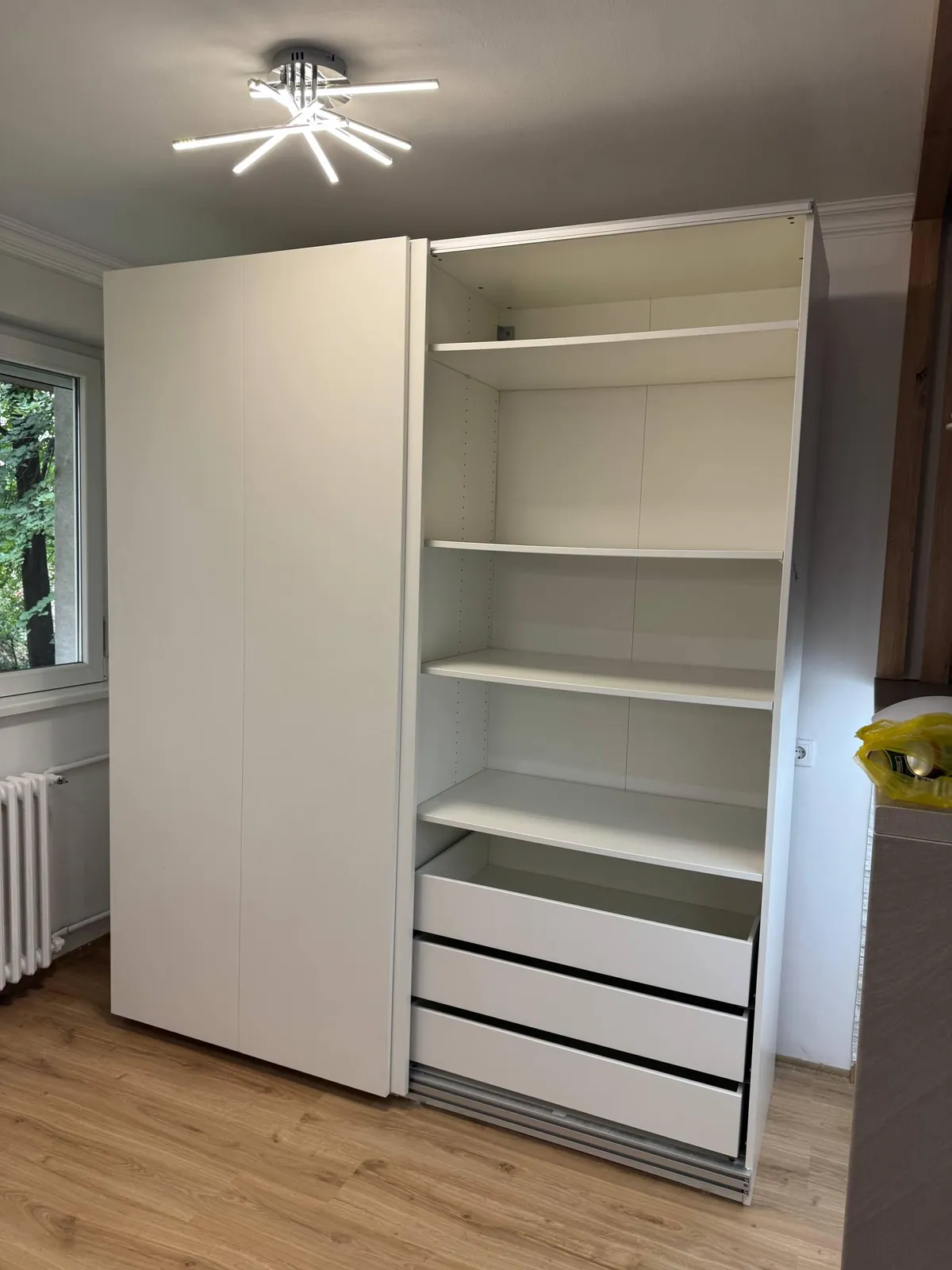 Шкаф IKEA PAX двухмодульный с раздвижными дверями 3
