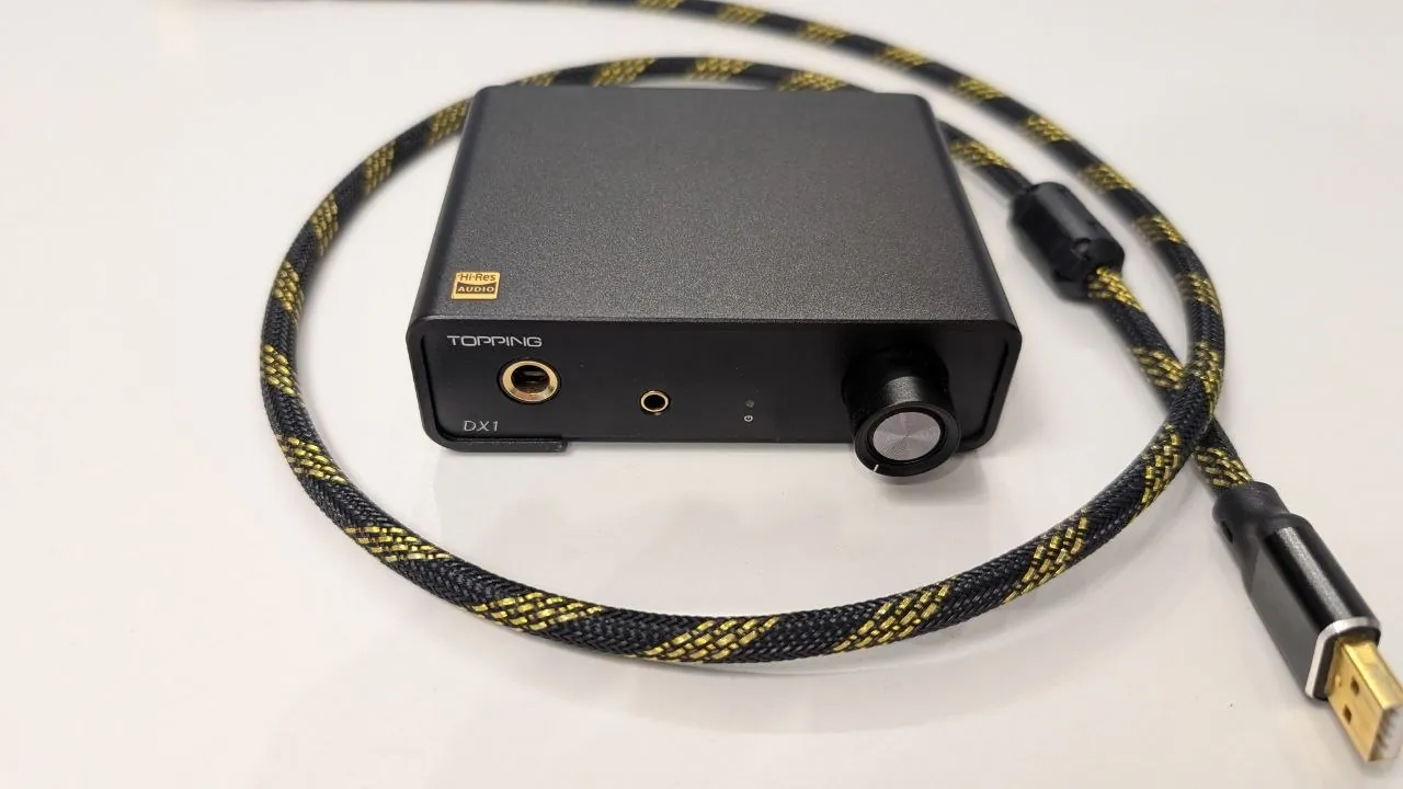 Наушники Fostex и ЦАП Topping DX1 3