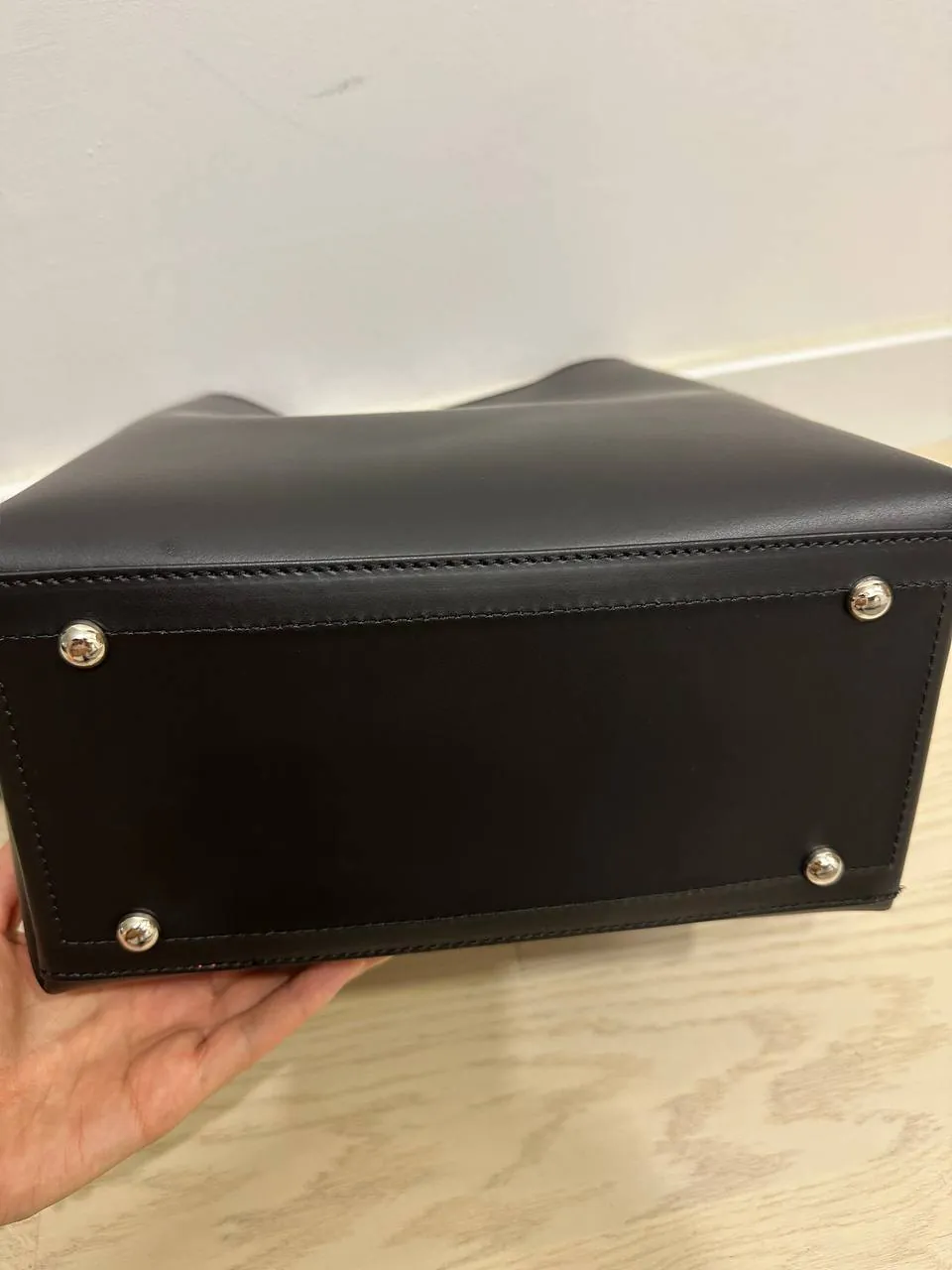 Кожаная сумка Made in Italy и Zara из рафии 3
