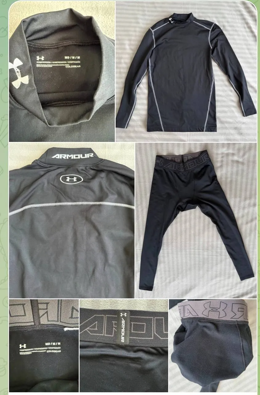 Термобельё Under Armour ColdGear мужское комплект M 1