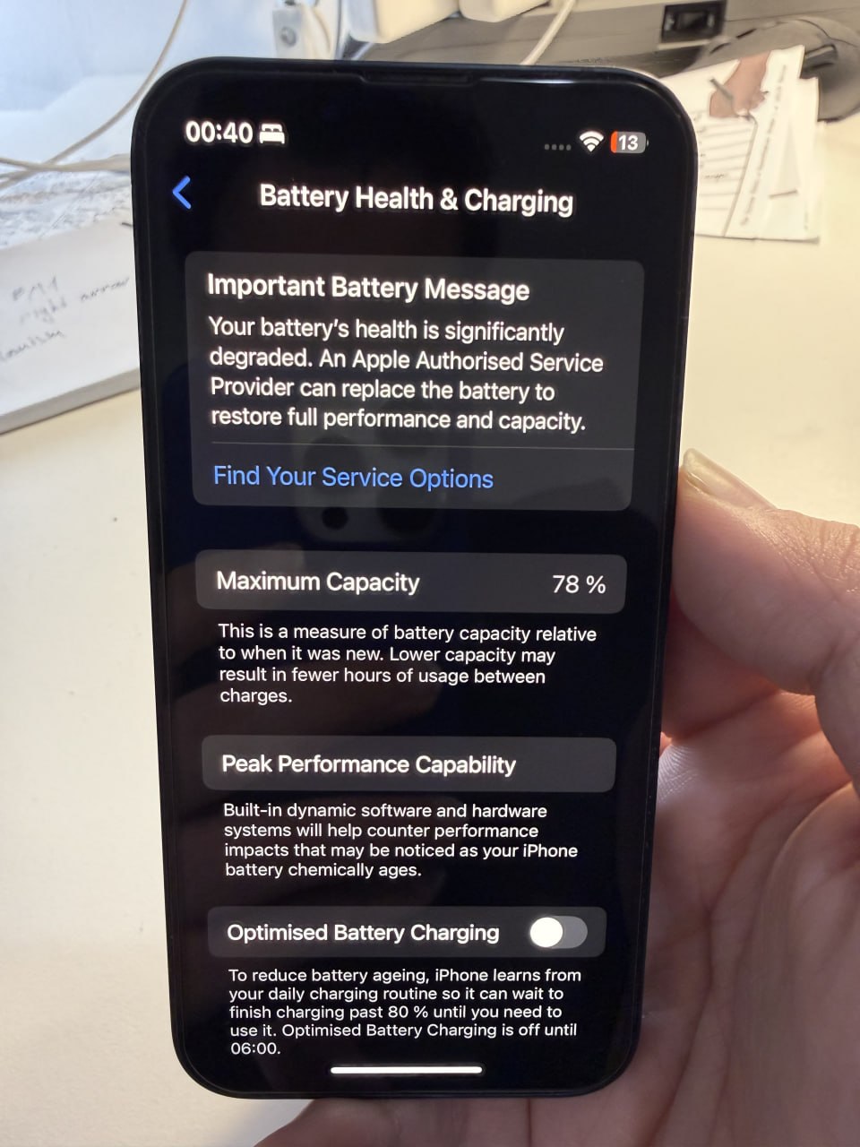 iPhone 13 mini 256GB Midnight Black 3