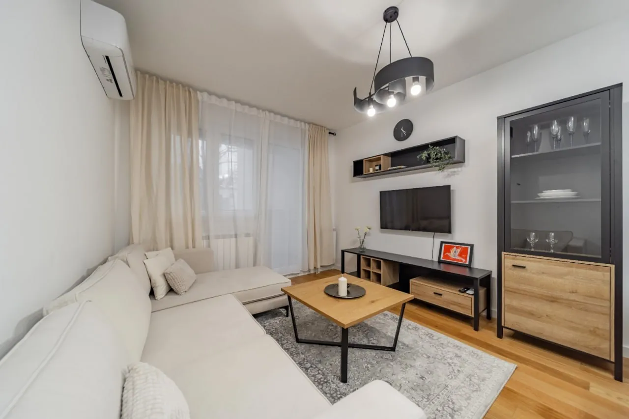 Двухкомнатная квартира 40 м² с террасой Вуков Споменик Звездара 3