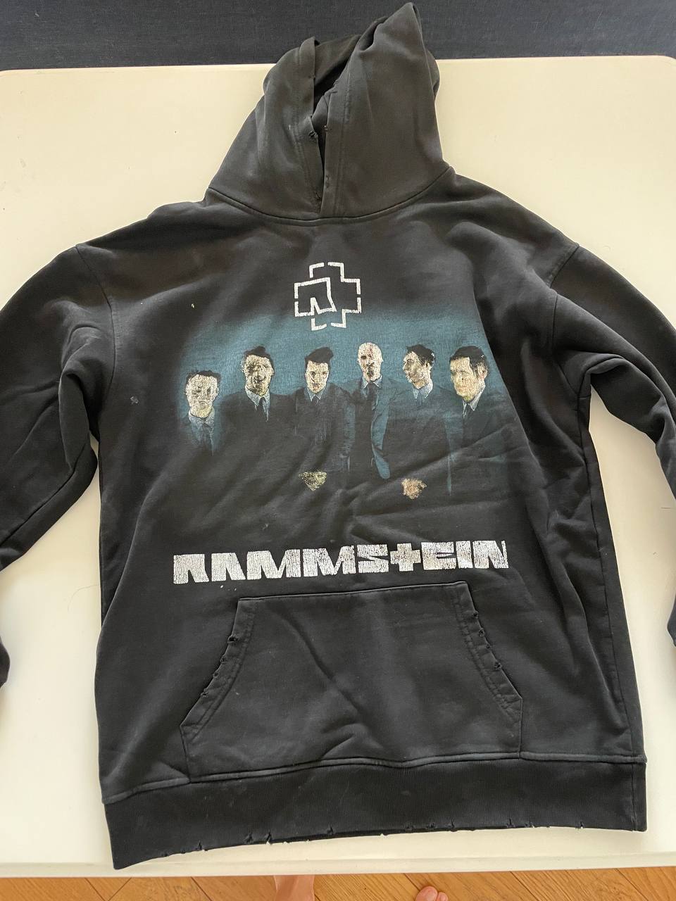 Худи Rammstein оверсайз M 1