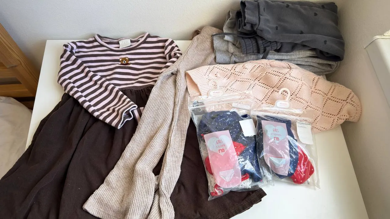 Осенний пакет одежды для девочки 3-4 года Нови-Сад 1