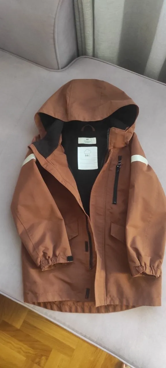 Парка H&M непродуваемая с флисом размер 120 Нови-Сад 1