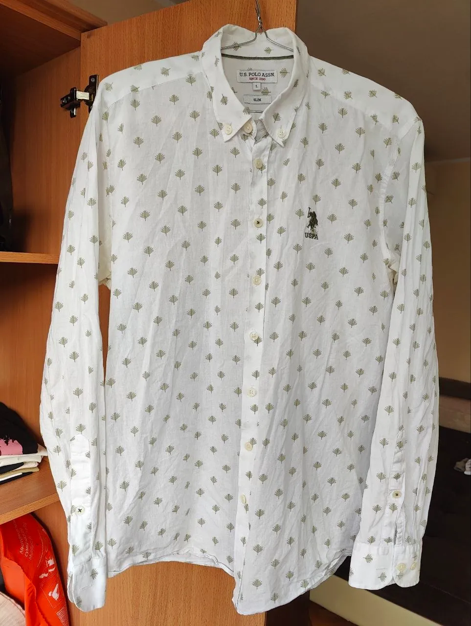 Рубашка U.S. Polo Assn. длинный рукав L 1