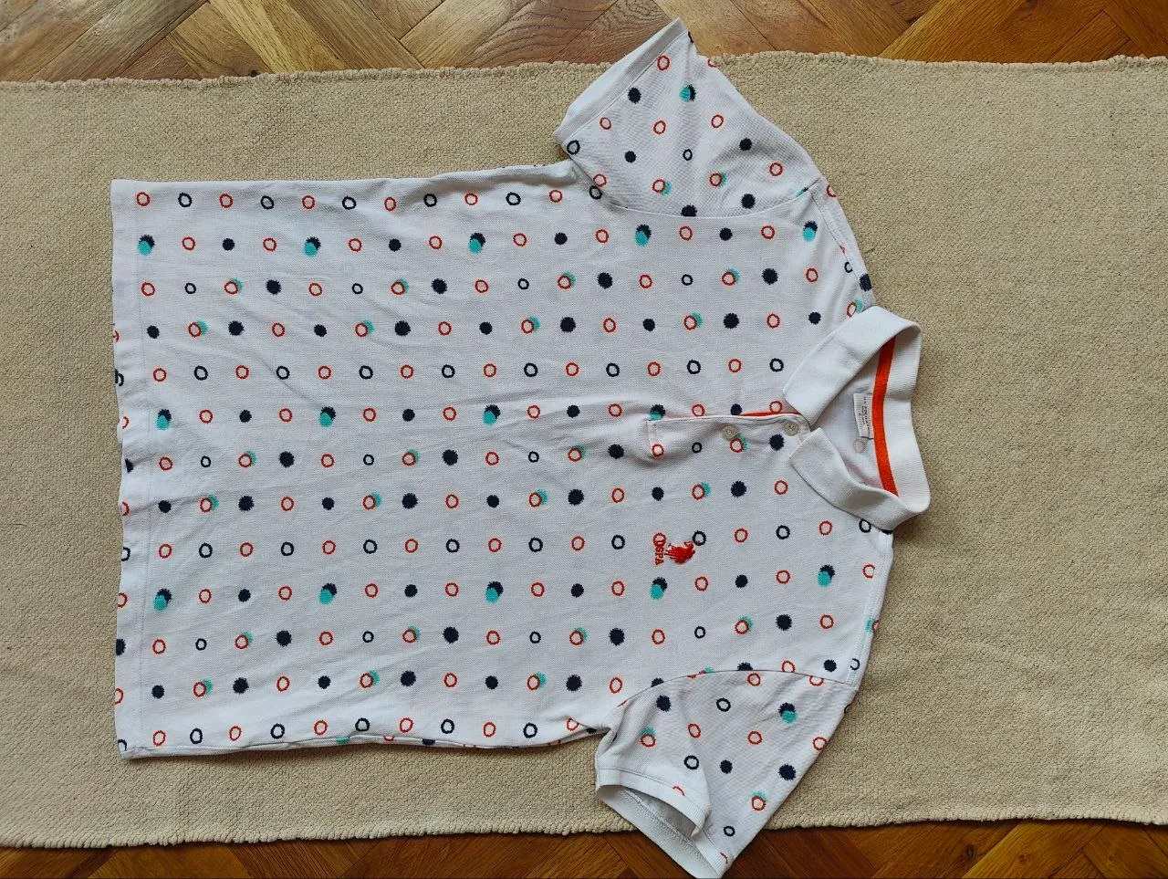 Поло U.S. Polo Assn. белое размер L 1