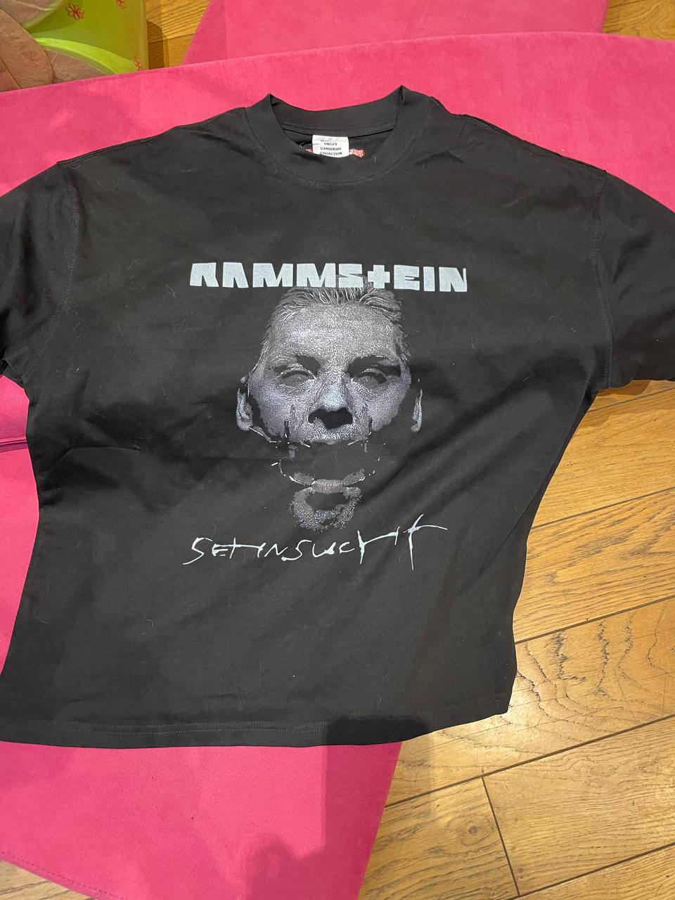 Футболка Rammstein M оверсайз 1