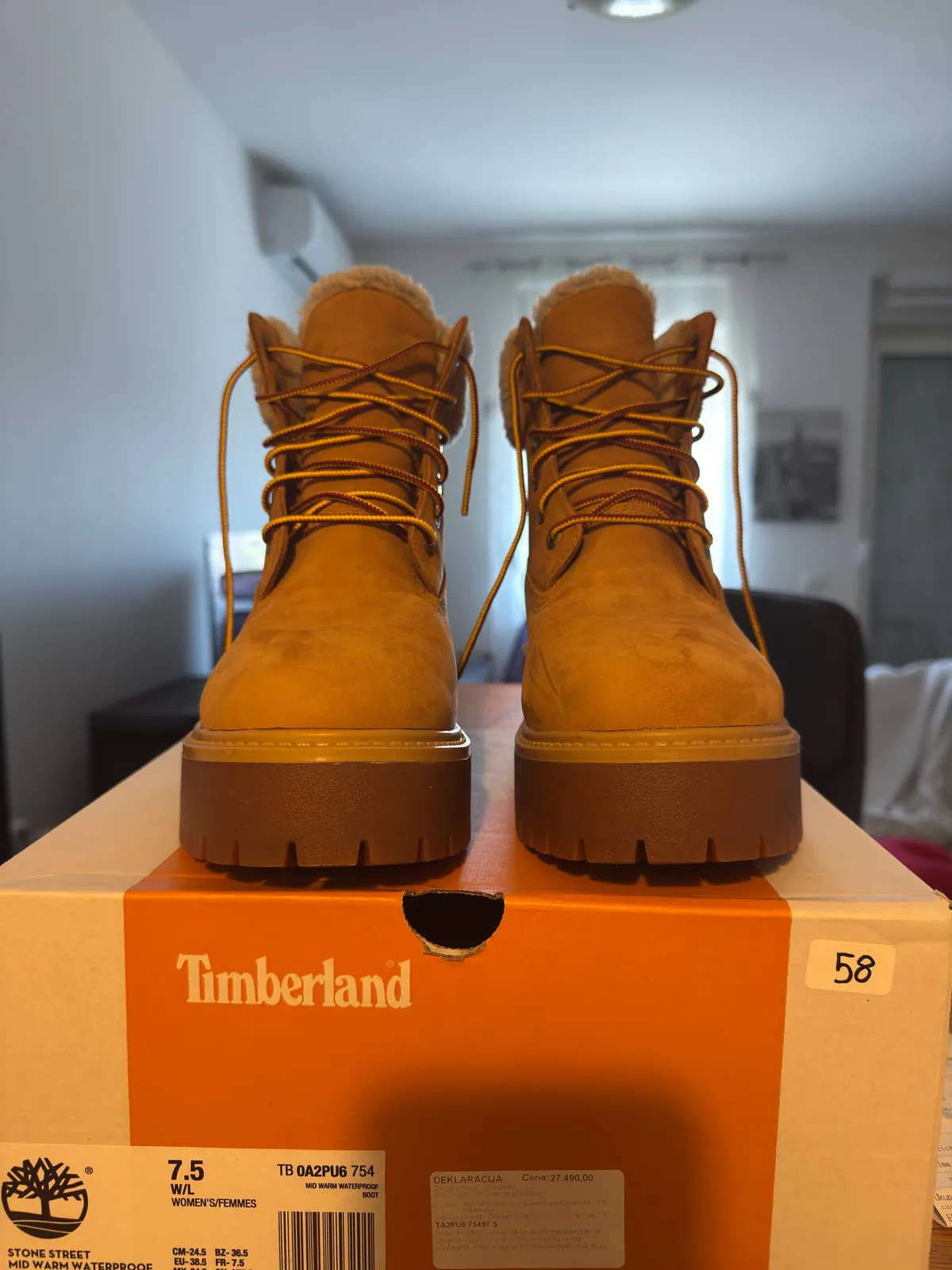Женские ботинки Timberland Stone Street Mid 1