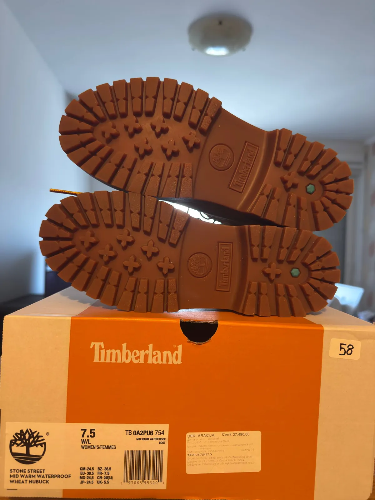 Женские ботинки Timberland Stone Street Mid 2