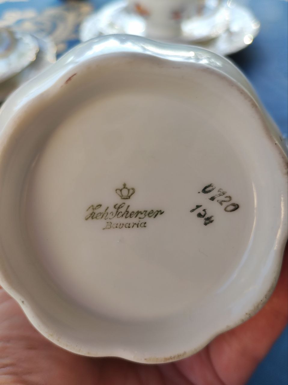 Винтажный сервиз Zeh Scherzer 1930 5