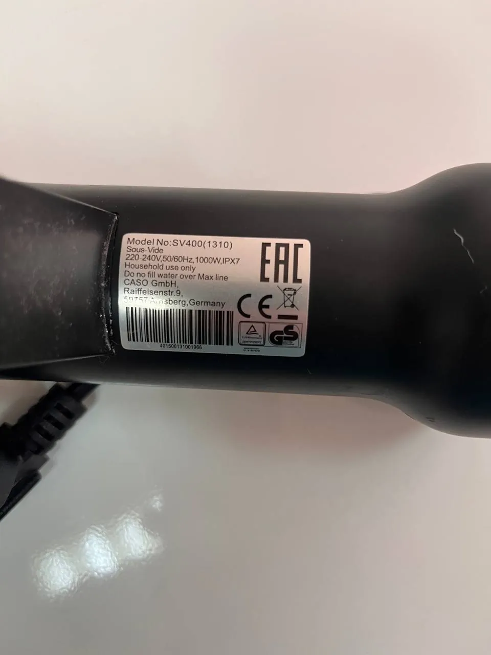 Су-вид Caso Design Sous Vide SV 400 3