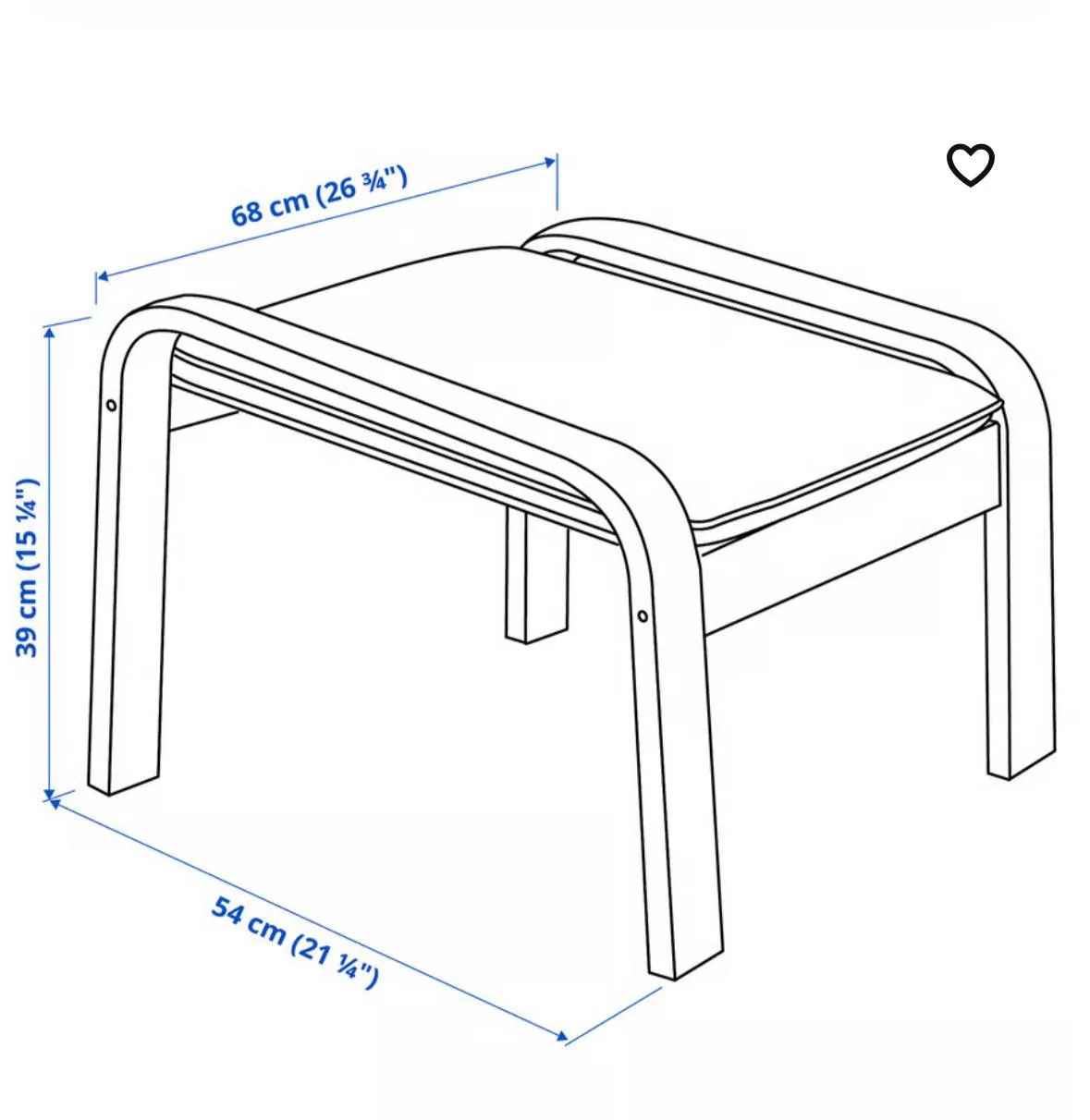 Подставка для ног IKEA Белград 2