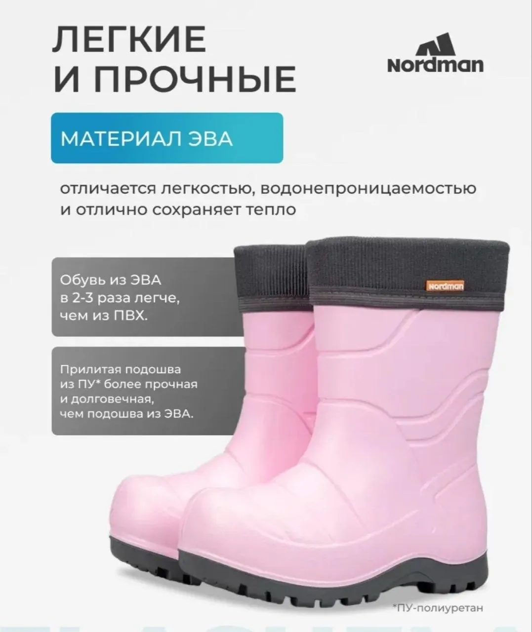 Детские зимние сапоги Nordman размер 32-33 3