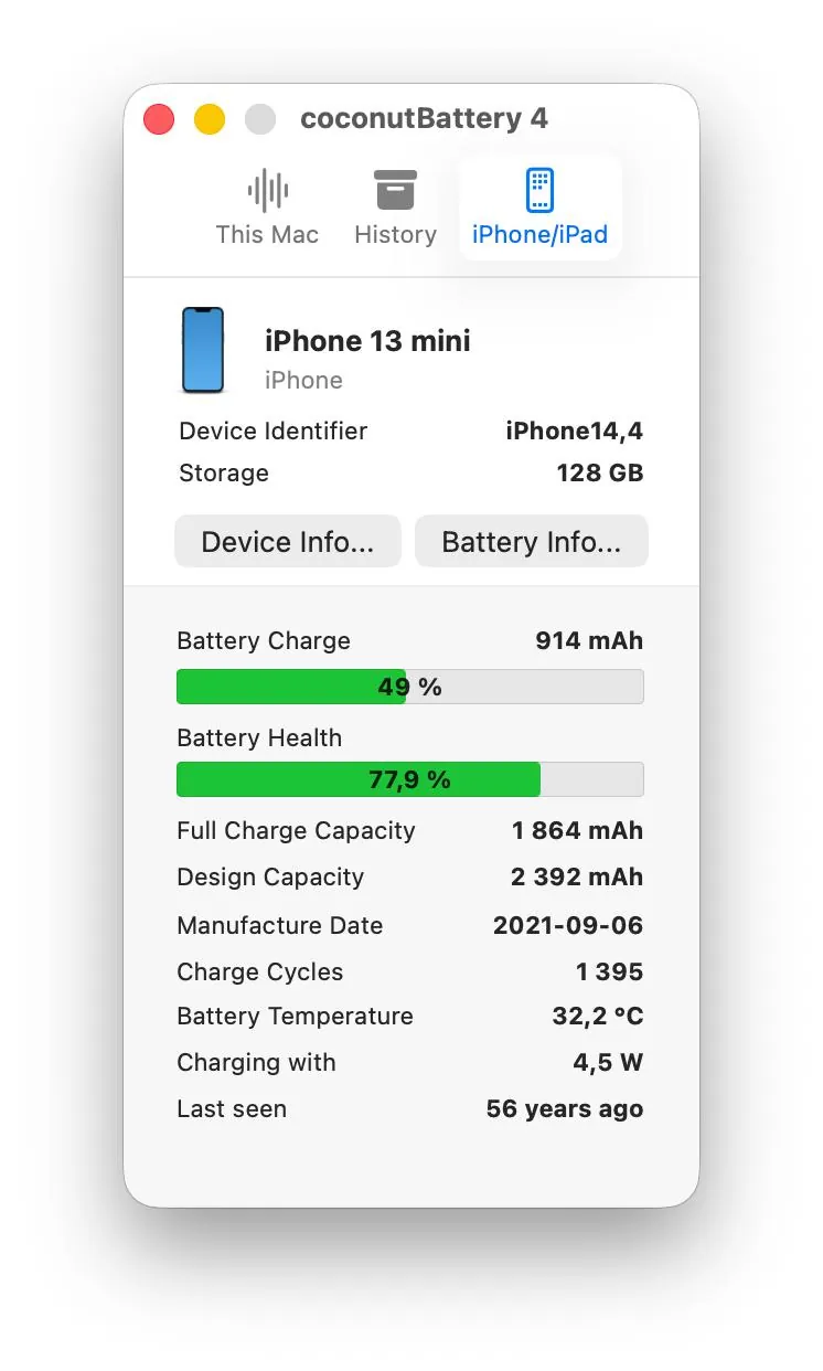 IPhone 13 mini 128 ГБ с небольшими царапинами Белград 4