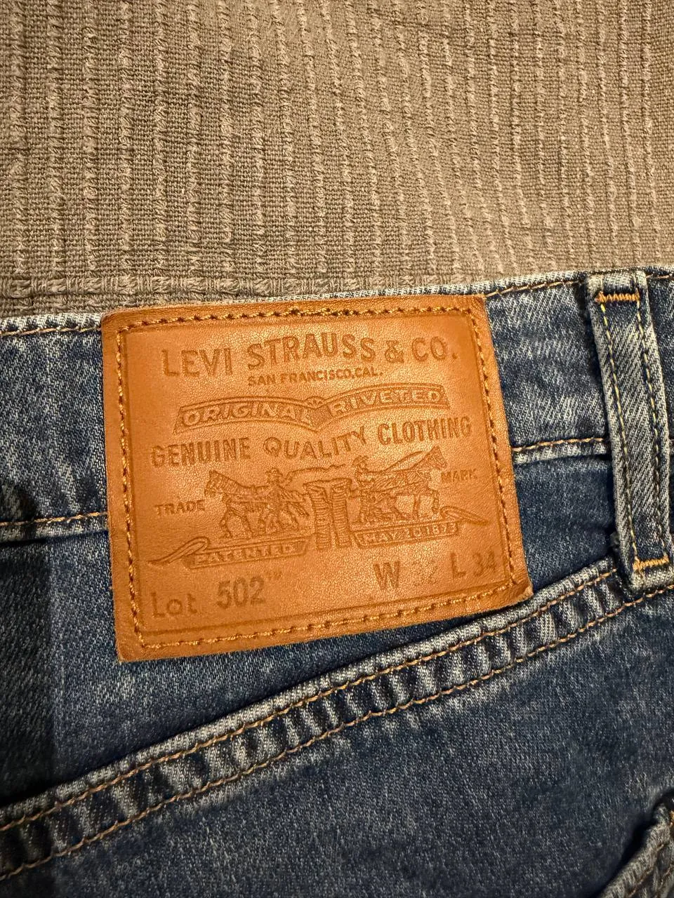 Джинсы мужские Levi's 502 W32 L34 3