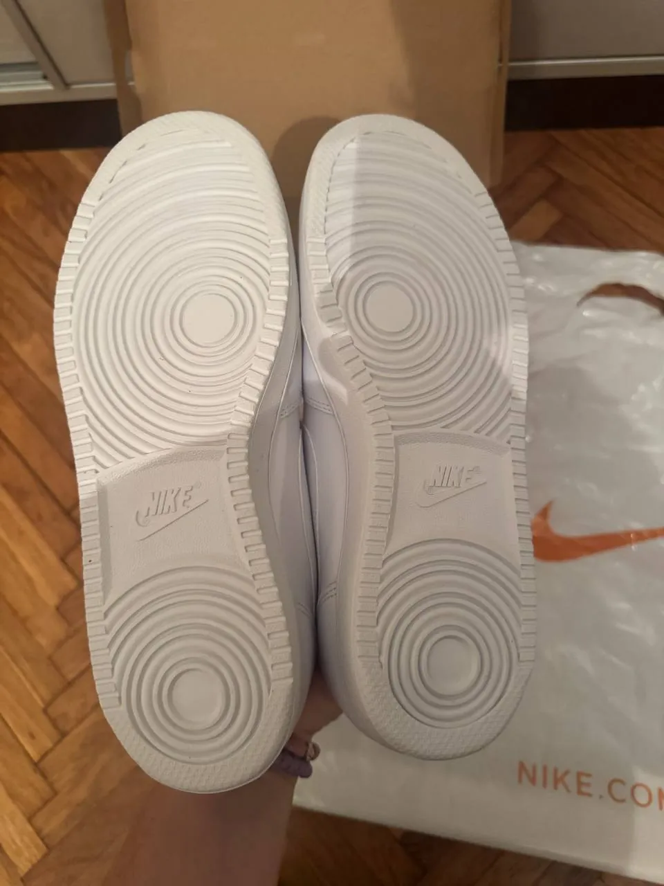 Кроссовки Nike Ebernon Low White размер 44 3