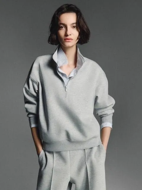Свитшот UNIQLO XL унисекс плотный хлопок 1