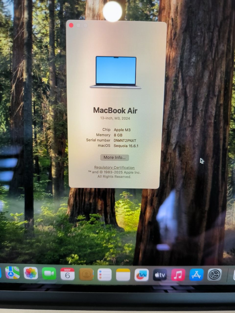 MacBook Air 13 M3 2024 8 256 5