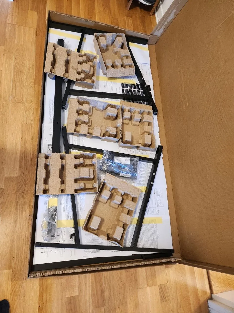 Стол IKEA Utespelare 160×80 чёрный Карабурма 7