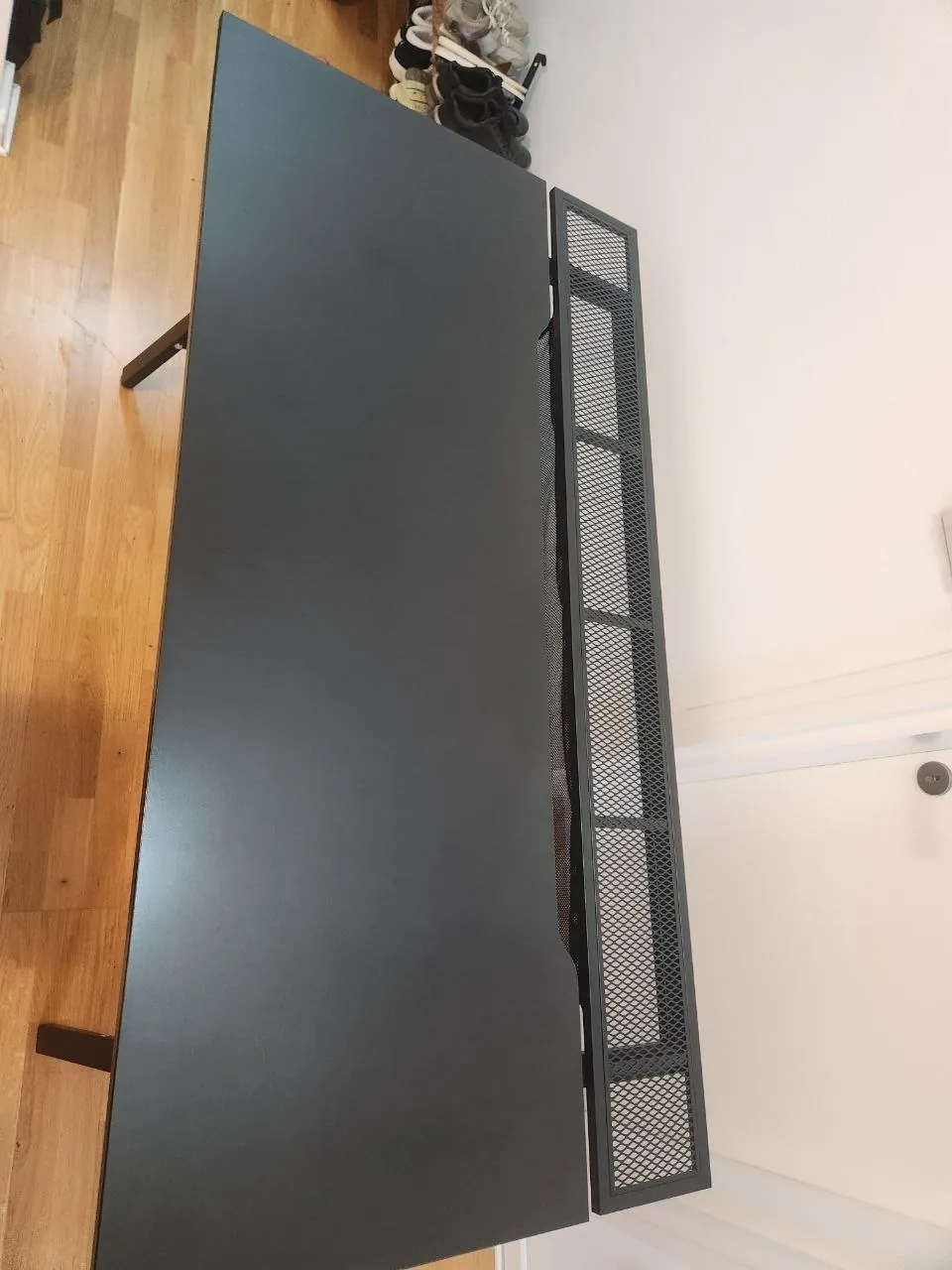 Стол IKEA Utespelare 160×80 чёрный Карабурма 2