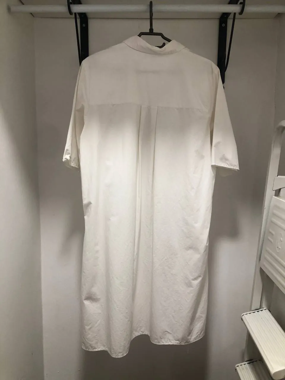 Белое платье Uniqlo А-силуэта размер XL 3