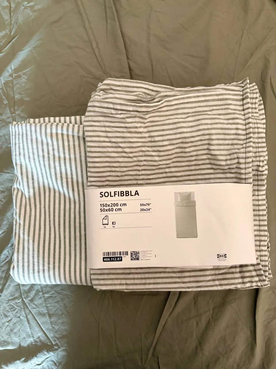 Постельное бельё IKEA односпальное 1