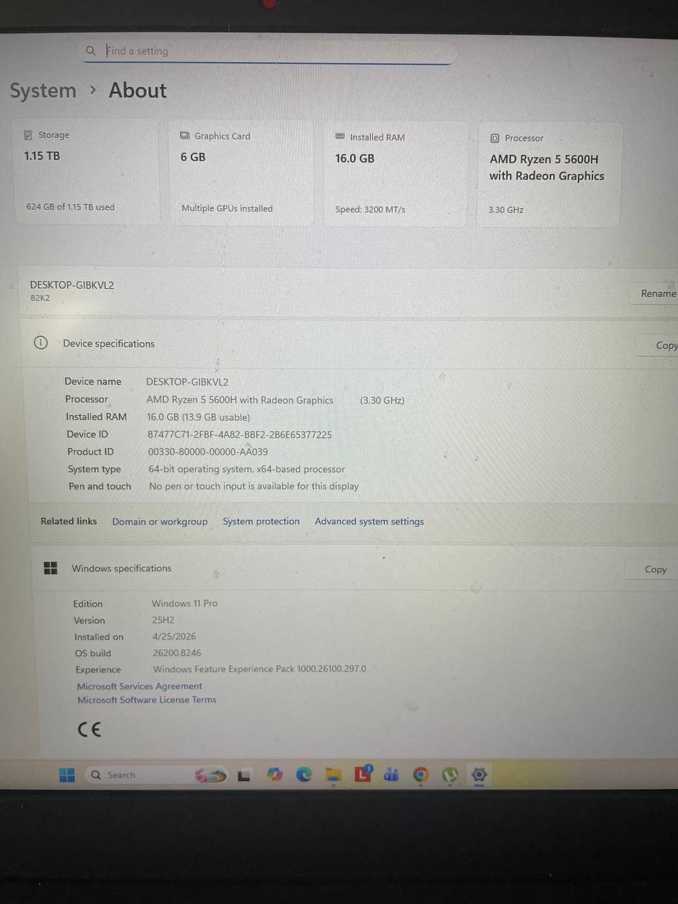 Ноутбук Lenovo IdeaPad Gaming 3 5