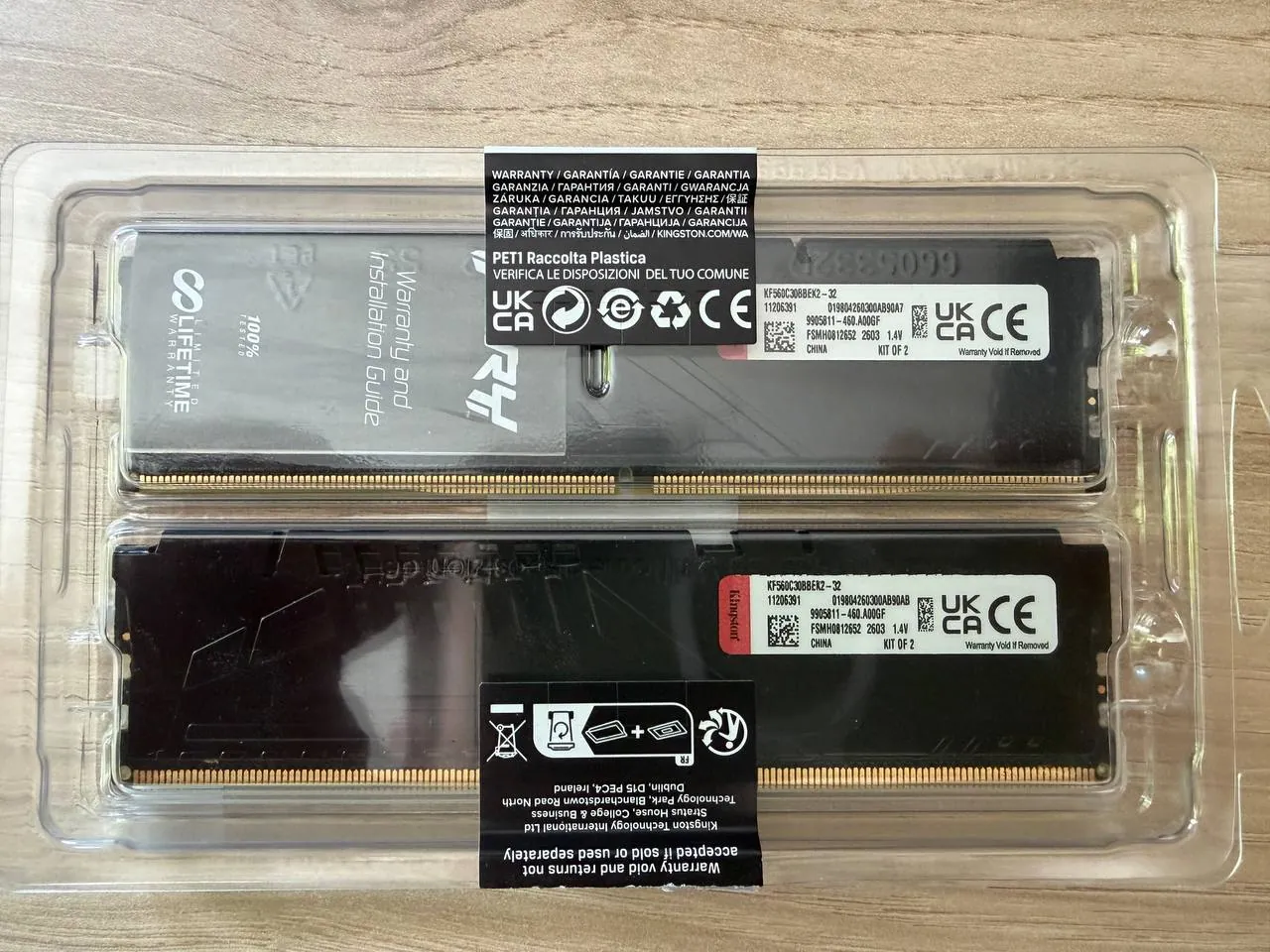 Оперативная память Kingston FURY Beast DDR5-6000 32 ГБ Белград 3